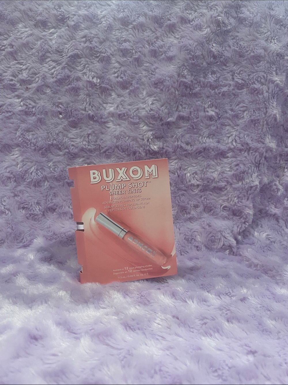 BUXOM Plump Shot Sheer Tint - Coral Pink Sample
